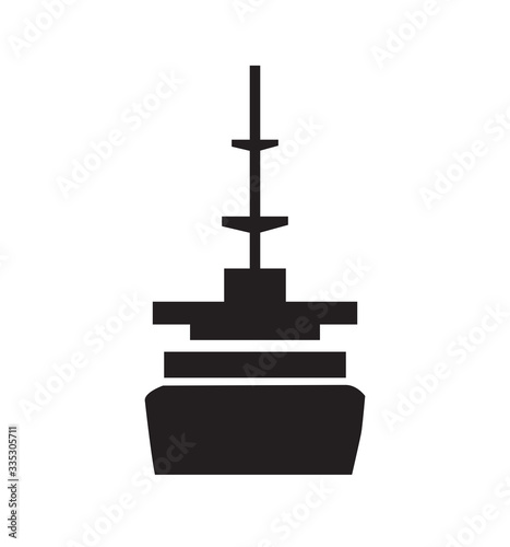 Yacht ship object pleasure vessel silhouette