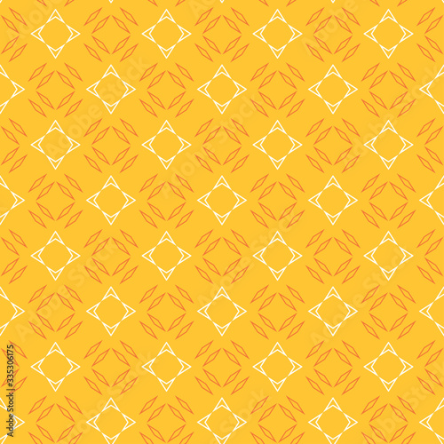 Modern seamless pattern. Stylish yellow texture. Simple graphic design.