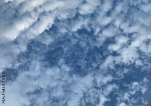 blue sky background