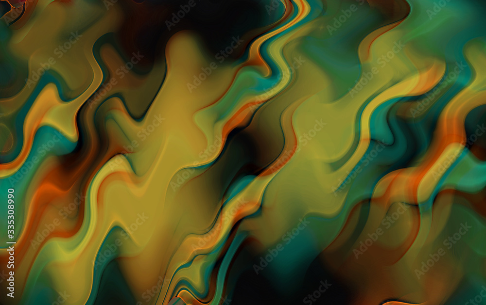 Abstract Colorful Background Design.  Design art color mix texture graphic art on wrapped canvas.