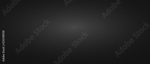 Black minimalist background with ribbed texture