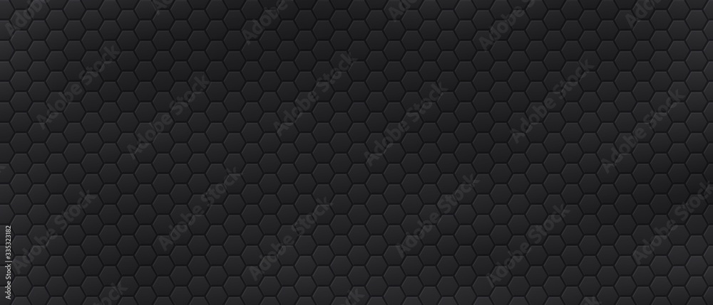 Futuristic background with hexagonal cells