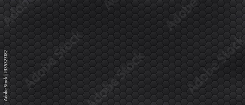 Futuristic background with hexagonal cells