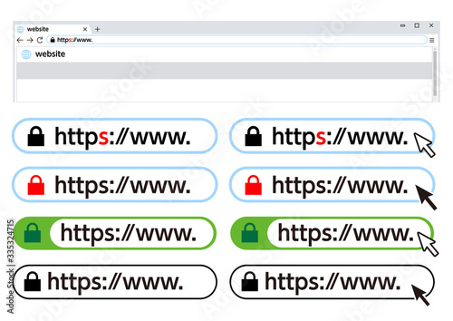 SSL化に伴うウェブサイトアドレス変更セット