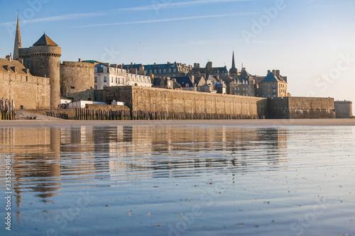 skyline of Saint Malo from ...