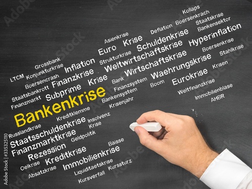 Plakat Bankenkrise