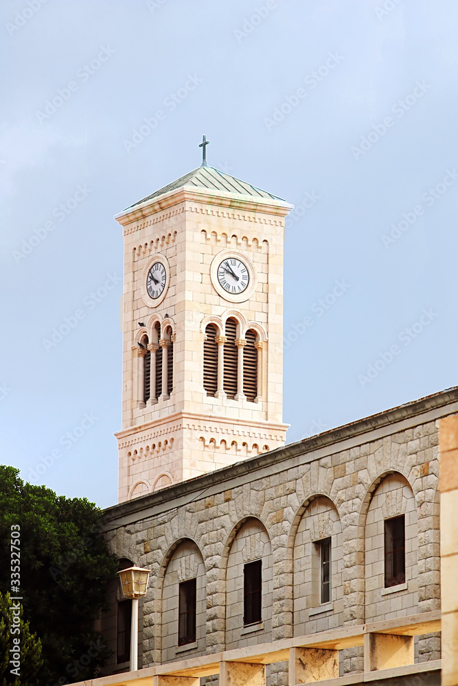 Tower of Joseph Church in Nazareth, Israel