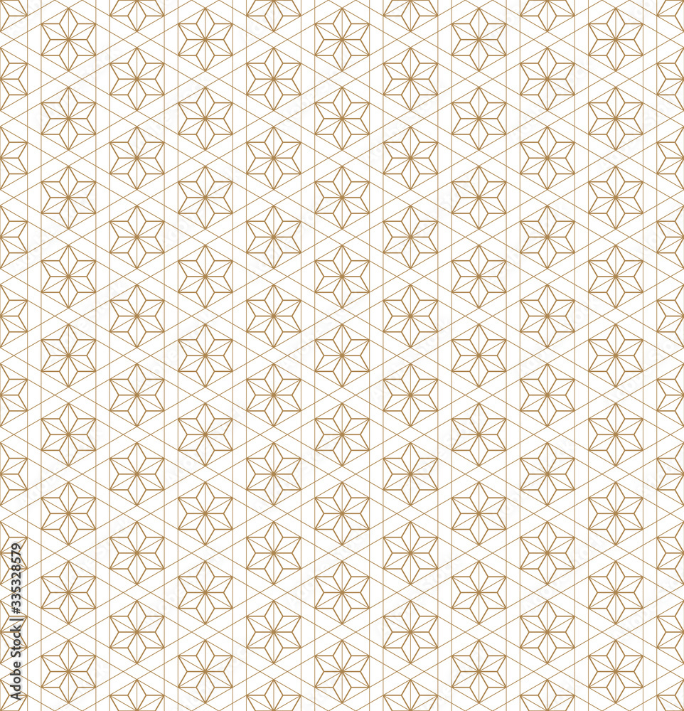 Seamless geometric pattern based on japanese ornament kumiko . Seamless geometric pattern based on japanese ornament kumiko .