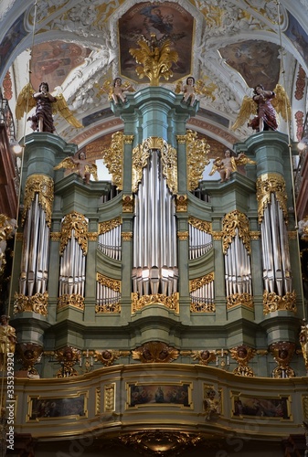 Pipe Organ in the church