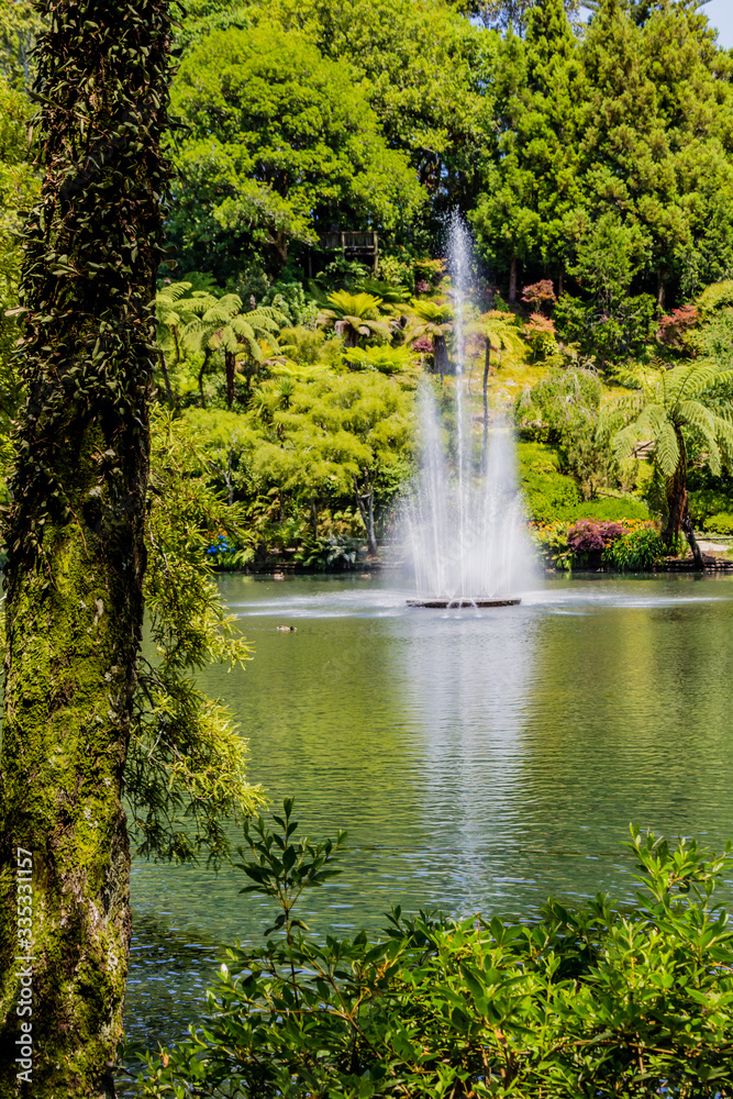 A strole through the Pukekura Park botanical gardens. New Plymouth, Taranaki, New Zealand