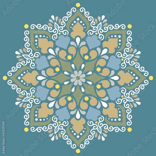 Mandala color pattern doodles sketch