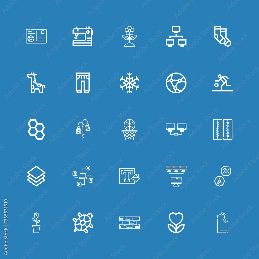 Editable 25 pattern icons for web and mobile Editable 25 pattern icons for web and mobile