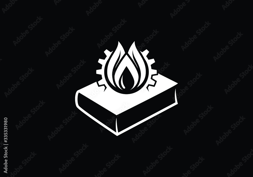 Creative Book Concept Logo Design Template, Education Logo Creative Book Concept Logo Design Template, Education Logo