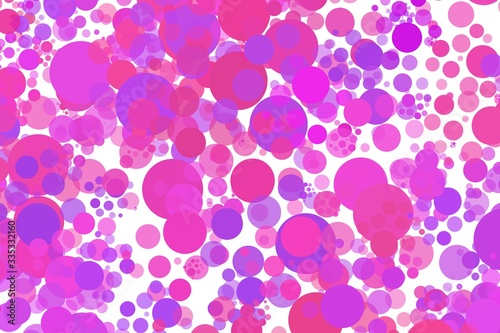 Colorful bubbles background. Perfect elements for artwork wallpaper