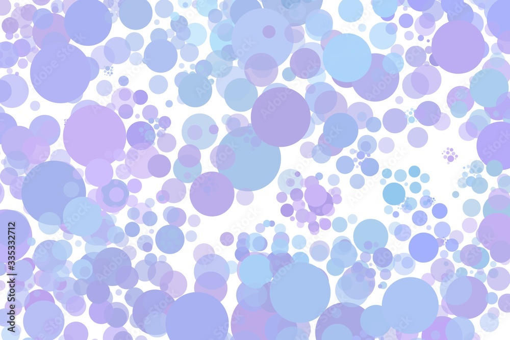 Colorful bubbles background. Perfect elements for artwork wallpaper