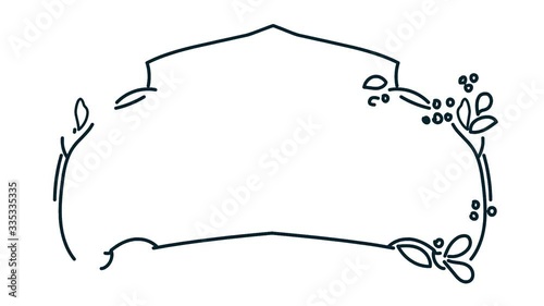 frame draw process isolated white board