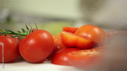 Tomato in the kitchen