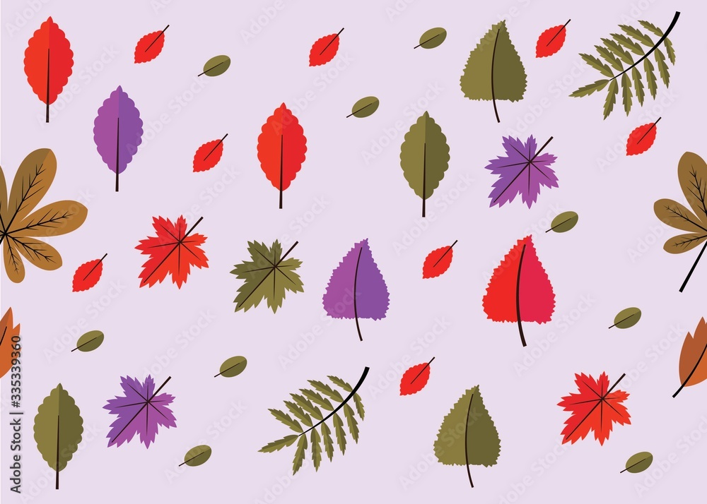 Obraz premium Seamless Pattern Floral Illustration