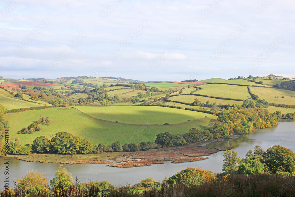 River Dart and Dart Valley in Autumn	