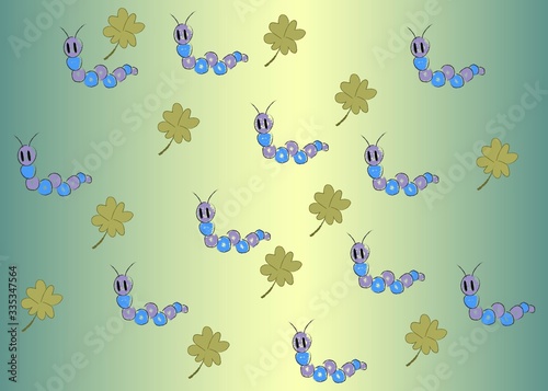 Seamless Pattern Floral Illustration
