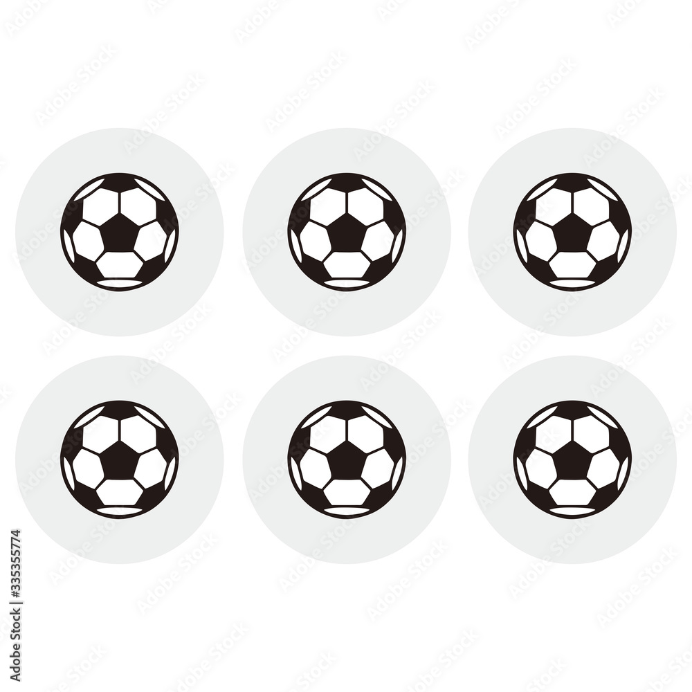 soccer ball icon vector illustration sign