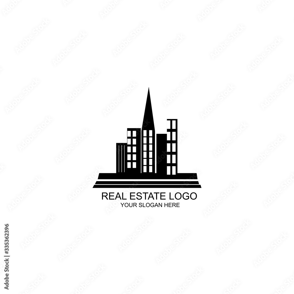 Home brand. Real estate logo template. Vector illustration eps.10.Abstract home for logo design concepts