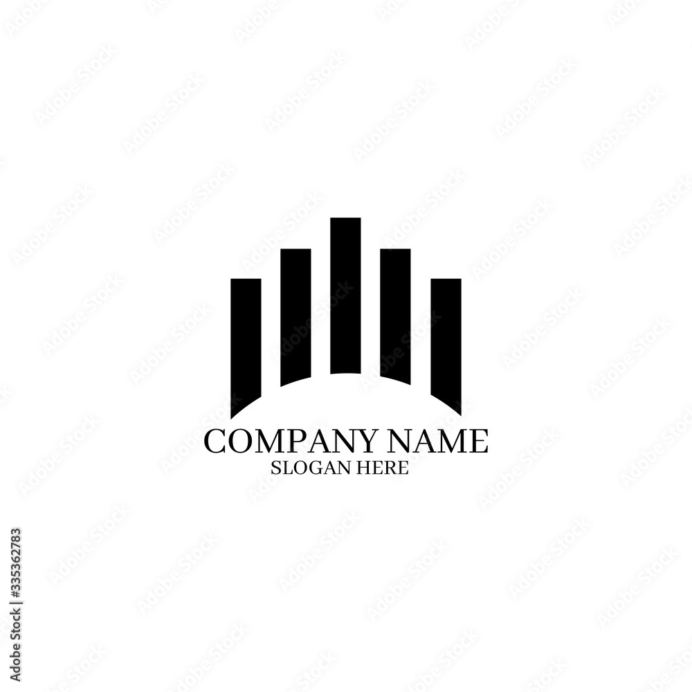 Home brand. Real estate logo template. Vector illustration eps.10.Abstract home for logo design concepts