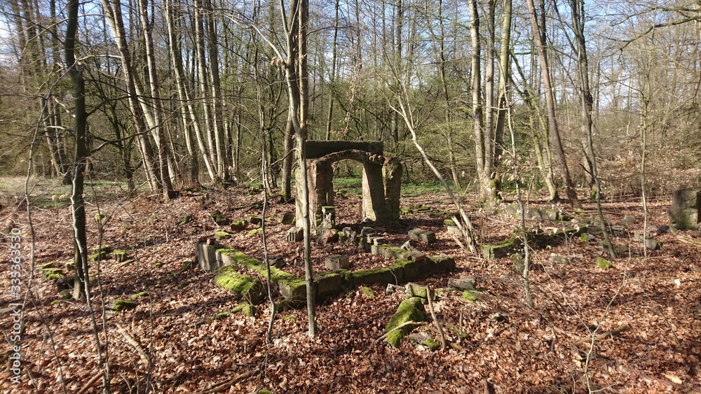 Ruine einer Munitionsfabrik in Büchen Ruine einer Munitionsfabrik in Büchen
