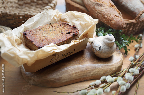 Pate. Traditional, tasty dish. Suggestion of serving a dish, culinary photography.
