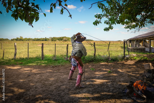Gaucho from the province of Corrientes, Argentina
