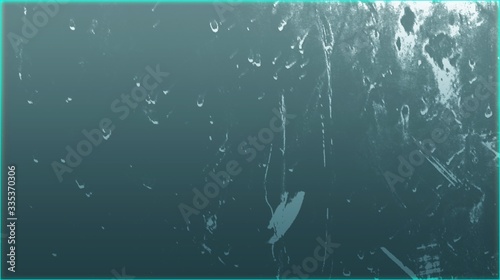 Texture of aqua drops. Background for design. Aqua color