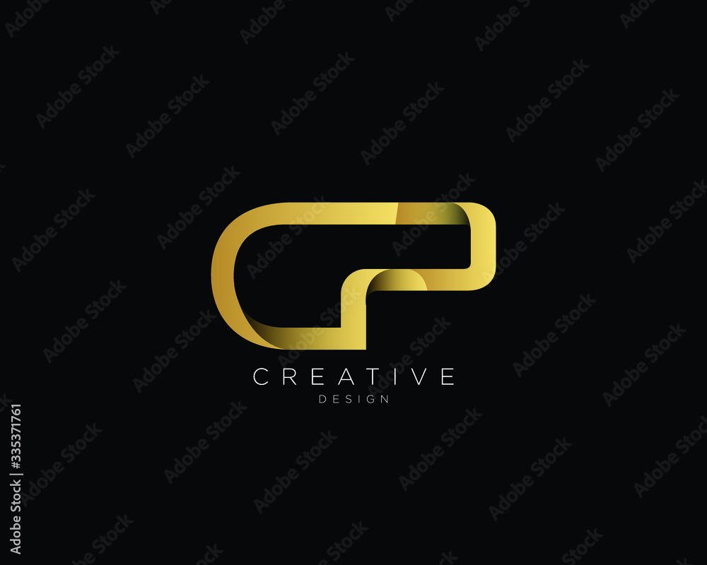 CP letter logo - Cp logo - Modern logo - Cedplan Logo - UpLabs