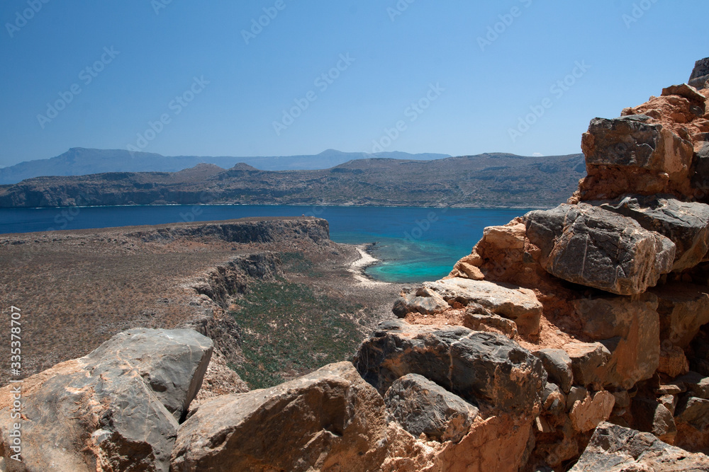 boat trip to Balos island in Greece, Crete. boat trip to Balos island in Greece, Crete.
