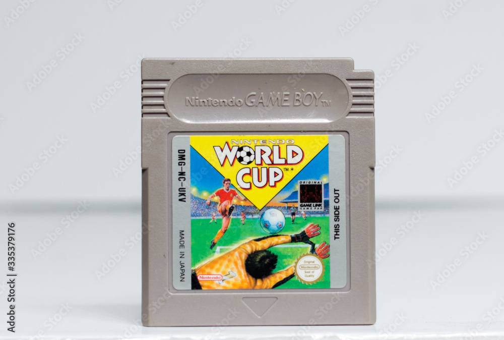 london, england, 05/05/2018 A nintendo gameboy original nintendo world ...