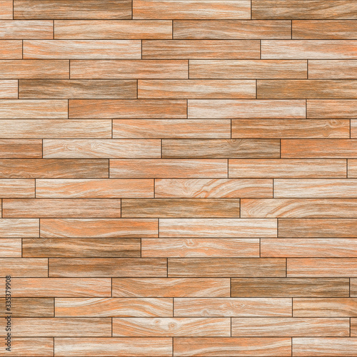 natural wooden tiles panels  3d illustration.