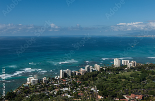 ハワイの海岸の風景 © gohdafunk