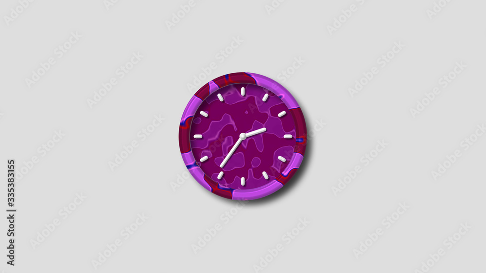 Amazing clock icon,stylish 3d wall clock isolated on white background Amazing clock icon,stylish 3d wall clock isolated on white background