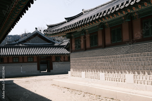 Kyeongbokgung Palace (Main Royal Palace of Joseon Dynasty) and its architectural patterns © seongjin