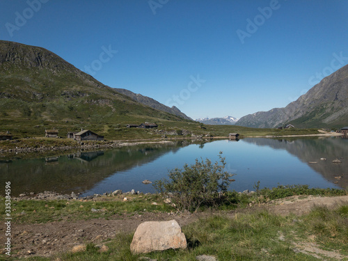 Lake in Norway photo