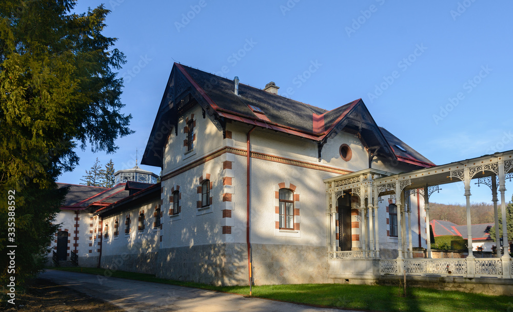 Palace and Park Ensemble Villa Hermes in Vienna. Emperor Franz Joseph I presented the palace to his wife, Empress Elizabeth. 