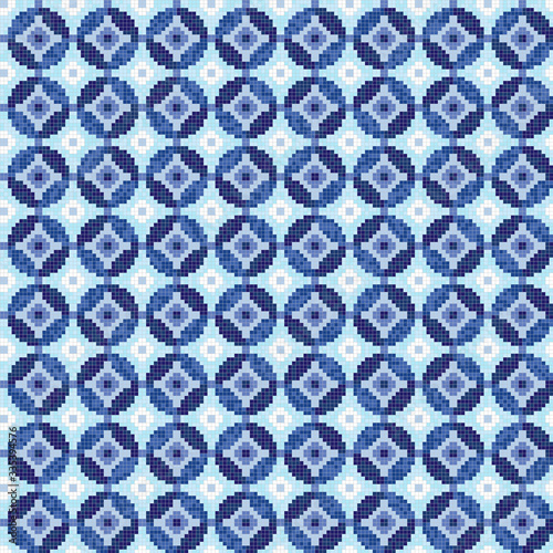 Mosaic seamless pattern. jpeg. Good for 3d texture