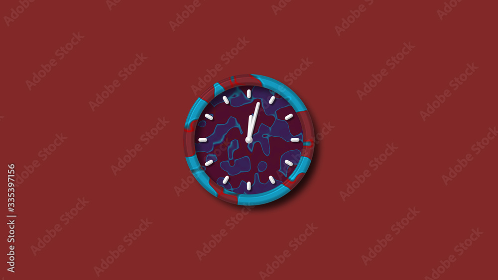 New counting down 3d wall clock,amazing 3d wall clock,army design clock icon
