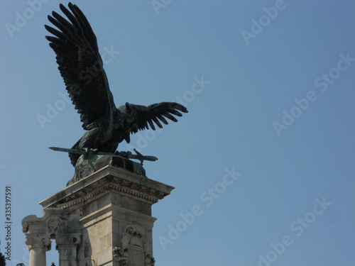 Buda castle sculpture 