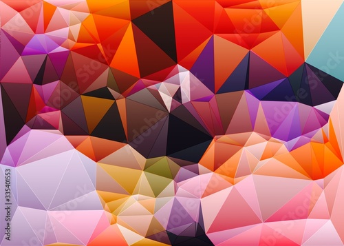 Abstract Colorful Geometrical Artwork Abstract Graphical Art Background Texture Modern Conceptual Art