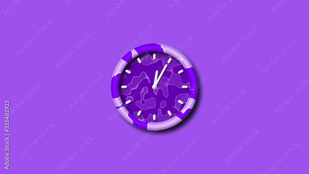 New purple 3d wall clock,counting down 3d wall clock,purple 3d wall clock New purple 3d wall clock,counting down 3d wall clock,purple 3d wall clock