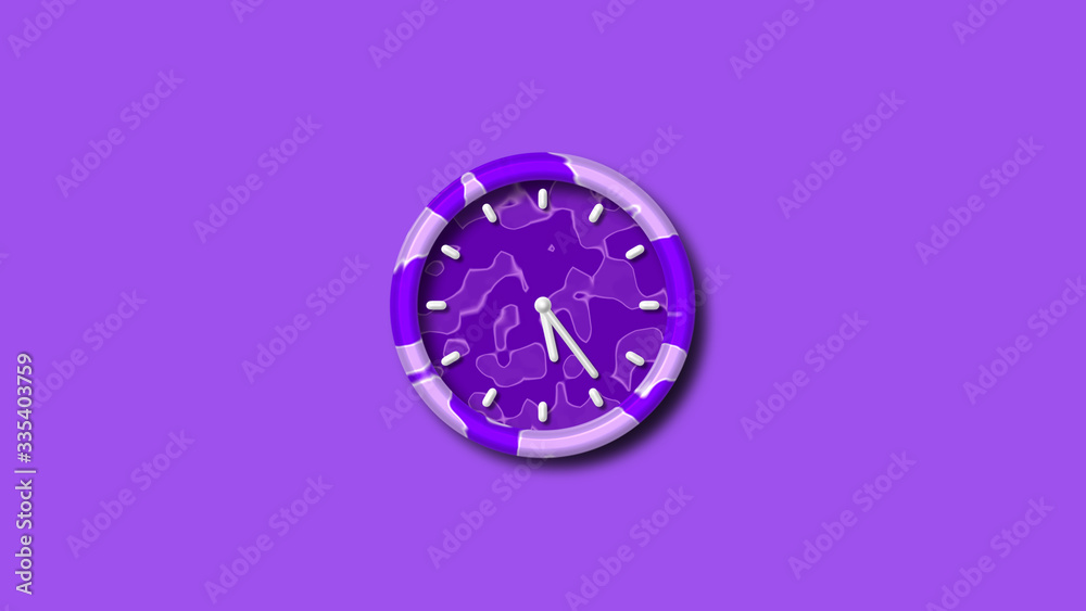 New purple 3d wall clock,counting down 3d wall clock,purple 3d wall clock New purple 3d wall clock,counting down 3d wall clock,purple 3d wall clock