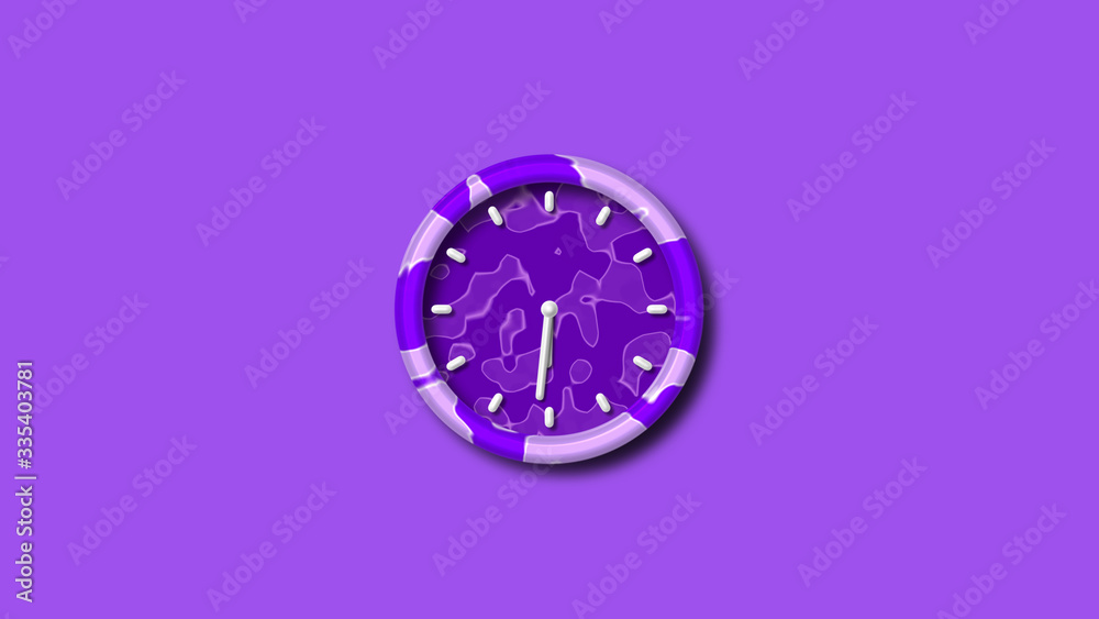 New purple 3d wall clock,counting down 3d wall clock,purple 3d wall clock New purple 3d wall clock,counting down 3d wall clock,purple 3d wall clock