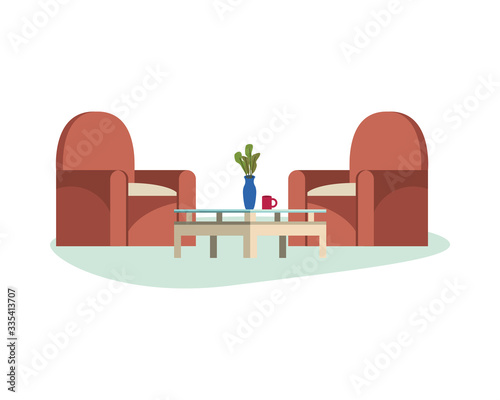 sofas and table livingroom forniture