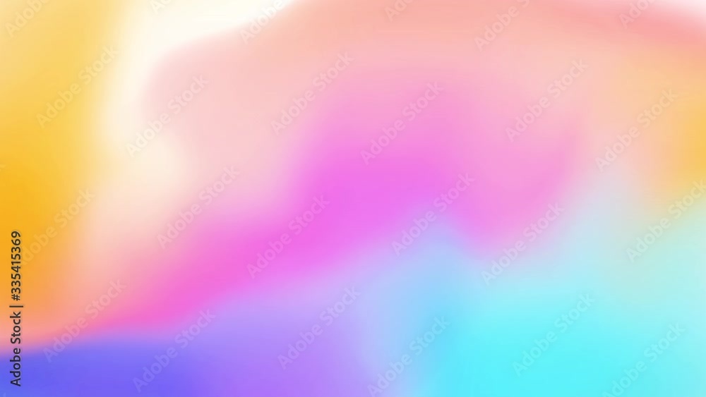 Abstract Colorful gradient 3d liquid dynamic waves 4k Loop Animation ...
