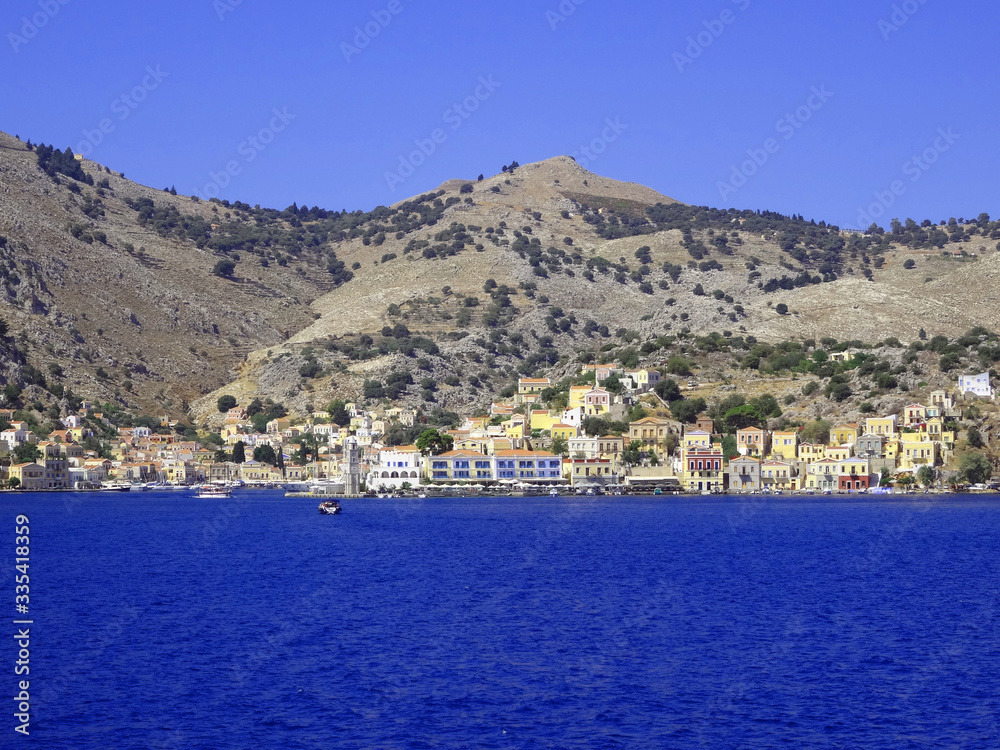 Fototapeta premium Rhodes, île de Symi